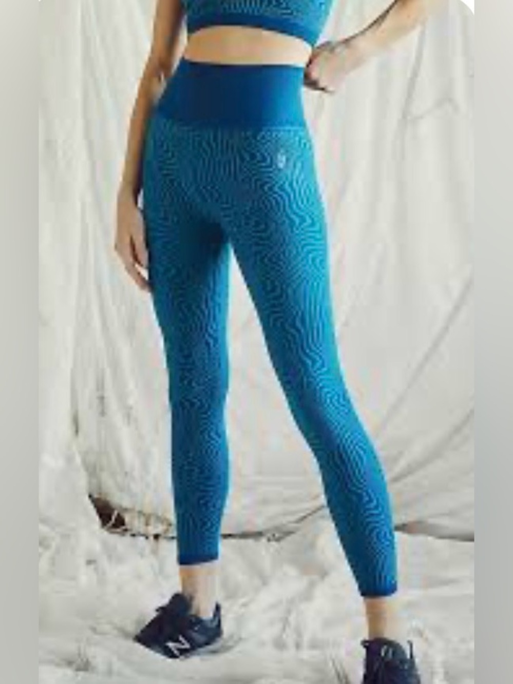 FP Movement Free throw Jacquard leggings NWT